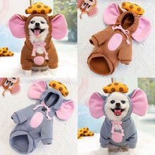 Load image into Gallery viewer, Warm Dog Winter Clothes Cute Fruit Dog Coat Hoodies Fleece Pet Dogs Costume Jacket for French Bulldog Chihuahua Ropa Para Perro
