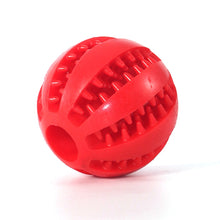 Load image into Gallery viewer, Pet Dog Toy Interactive Rubber Balls for Small Large Dogs Puppy Cat Chewing Toys Pet Tooth Cleaning Indestructible Dog Food Ball
