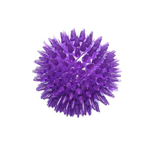 Load image into Gallery viewer, Pet Dog Toys Cat Puppy Sounding Toy Polka Squeaky Tooth Cleaning Ball TPR Training Pet Teeth Chewing Toy Thorn Balls Accessories
