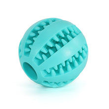 Load image into Gallery viewer, Pet Dog Toy Interactive Rubber Balls for Small Large Dogs Puppy Cat Chewing Toys Pet Tooth Cleaning Indestructible Dog Food Ball
